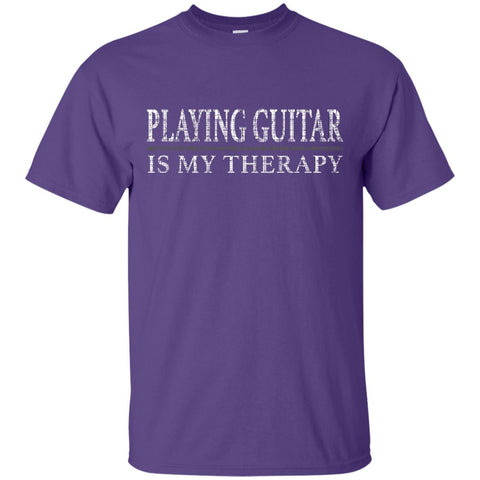 Playing Guitar My Therapy Guitar Player Shirt