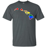 Hawaii Rainbow Flag LGBT Community Pride LGBT Shirts