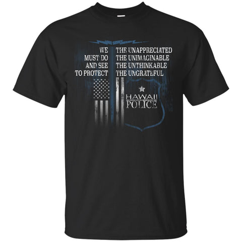 Hawaii Police Support Law Enforcement Gear Police Tees