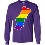 Portugal Rainbow Flag LGBT Community Pride LGBT Shirts