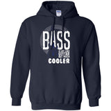 Bass A Lot Like Guitar But Much Cooler Bass Player T Shirts  G185 Gildan Pullover Hoodie 8 oz.