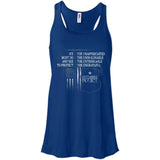 Wyoming Police Support Tank Top Law Enforcement Support Police Tee
