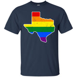 Texas Rainbow Flag LGBT Community Pride LGBT Shirts
