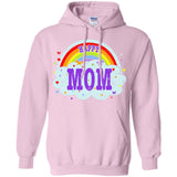 Happiest-Being-The Best Mom-T-Shirt Funny Mom T Shirt  Pullover Hoodie 8 oz
