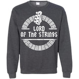 Bass Player Shirt Lord Of The Strings Bass Player Gifts  G180 Gildan Crewneck Pullover Sweatshirt  8 oz.