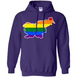 Slovenia Rainbow Flag LGBT Community Pride LGBT Shirts