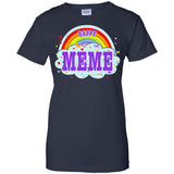 Happiest-Being-The Best Meme T Shirt  Ladies Custom 100% Cotton T-Shirt