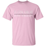 Playing Drums Is My Therapy Funny Drummer Shirt