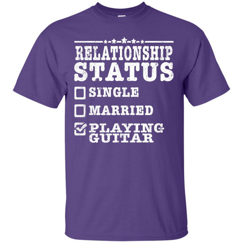 Relationship Status Playing Guitar Shirt Guitarist Gift