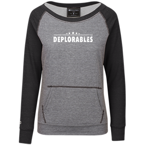 Deplorables Juniors' Vintage Terry Fleece Crew - Shoppzee