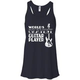 Worlds Okayest Guitar Player T Shirt Guitar Player Gift