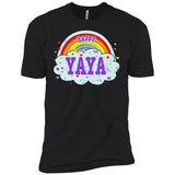 Happiest-Being-The Best Yaya-T-Shirt  Next Level Premium Short Sleeve Tee