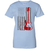 Bass Player Gift American Pride Bass American Flag