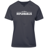 Deplorables Ladies Holloway Zoom Shirt - Shoppzee