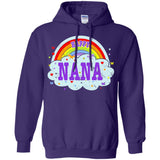 Happiest-Being-The Best Nana-T-Shirt  Pullover Hoodie 8 oz