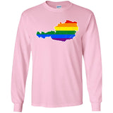 Austria Rainbow Flag LGBT Community Pride LGBT Shirts