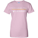 Live-Laugh-Play-Pickleball-Shirt Pickleball Gift  G200L Gildan Ladies' 100% Cotton T-Shirt