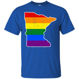 Minnesota Rainbow Flag LGBT Community Pride LGBT Shirts