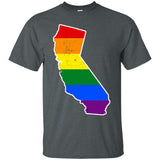 California Rainbow Flag LGBT Community Pride LGBT Shirts