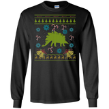 Ugly Christmas Sweater Stegosaurus