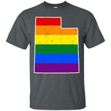 Utah Rainbow Flag LGBT Community Pride LGBT Shirts