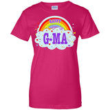 Happiest-Being-The Best G-Ma-T-Shirt  Ladies Custom 100% Cotton T-Shirt
