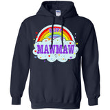 Happiest-Being-The Best Mawmaw T Shirt  Pullover Hoodie 8 oz