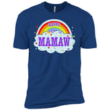 Happiest-Being-The Best Mamaw-T-Shirt  Next Level Premium Short Sleeve Tee