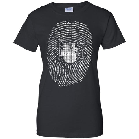 Drums Shirt DNA  G200L Gildan Ladies' 100% Cotton T-Shirt