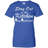 Pickleball Gift Stay Out Of The Kitchen Play Pickleball Shirt  G200L Gildan Ladies' 100% Cotton T-Shirt