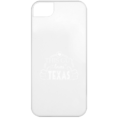 This Guy Loves Texas  iPhone 5 Case