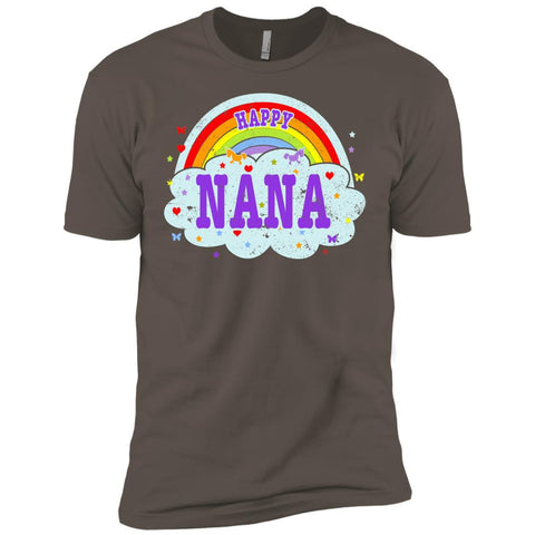 Happiest-Being-The Best Nana-T-Shirt  Next Level Premium Short Sleeve Tee