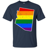 Arizona Rainbow Flag LGBT Community Pride LGBT Shirts