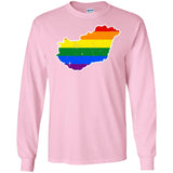 Hungary Rainbow Flag LGBT Community Pride LGBT Shirts