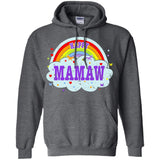Happiest-Being-The Best Mamaw-T-Shirt  Pullover Hoodie 8 oz
