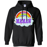Happiest-Being-The Best Mamaw-T-Shirt  Pullover Hoodie 8 oz