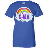 Happiest-Being-The Best G-Ma-T-Shirt  Ladies Custom 100% Cotton T-Shirt