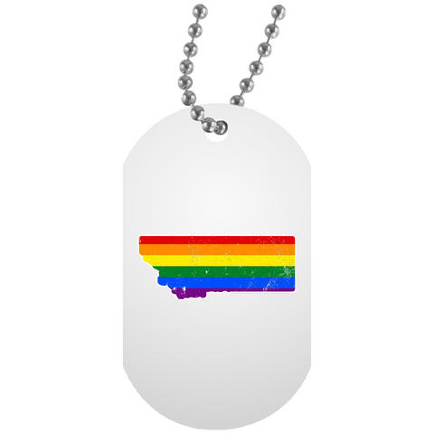 Montana Rainbow Flag LGBT Community Pride LGBT Shirts