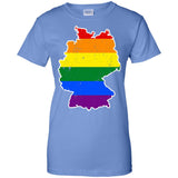 Germany Rainbow Flag LGBT Community Pride LGBT Shirts