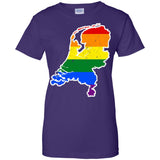 Netherlands Rainbow Flag LGBT Community Pride LGBT Shirts