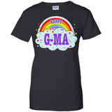Happiest-Being-The Best G-Ma-T-Shirt  Ladies Custom 100% Cotton T-Shirt
