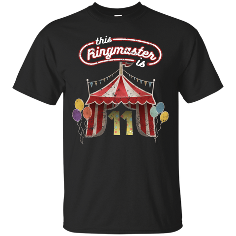 Kids Ringmaster Costume Circus Ringmaster Shirt 11th Birthday Kids