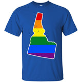 Idaho Rainbow Flag LGBT Community Pride LGBT Shirts