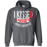 Kissed A Bass Guitar Player Liked It Bass Player WIfe  G185 Gildan Pullover Hoodie 8 oz.