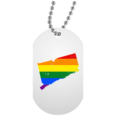 Connecticut Rainbow Flag LGBT Community Pride LGBT Shirts
