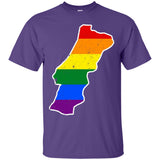 Portugal Rainbow Flag LGBT Community Pride LGBT Shirts
