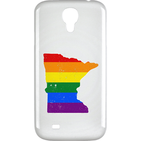 Minnesota Rainbow Flag LGBT Community Pride LGBT Shirts  Samsung Galaxy 4 Case