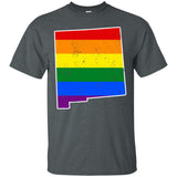 New Mexico Rainbow Flag LGBT Community Pride LGBT Shirts