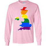 United Kingdom Rainbow Flag LGBT Community Pride LGBT Shirts