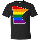 Minnesota Rainbow Flag LGBT Community Pride LGBT Shirts
